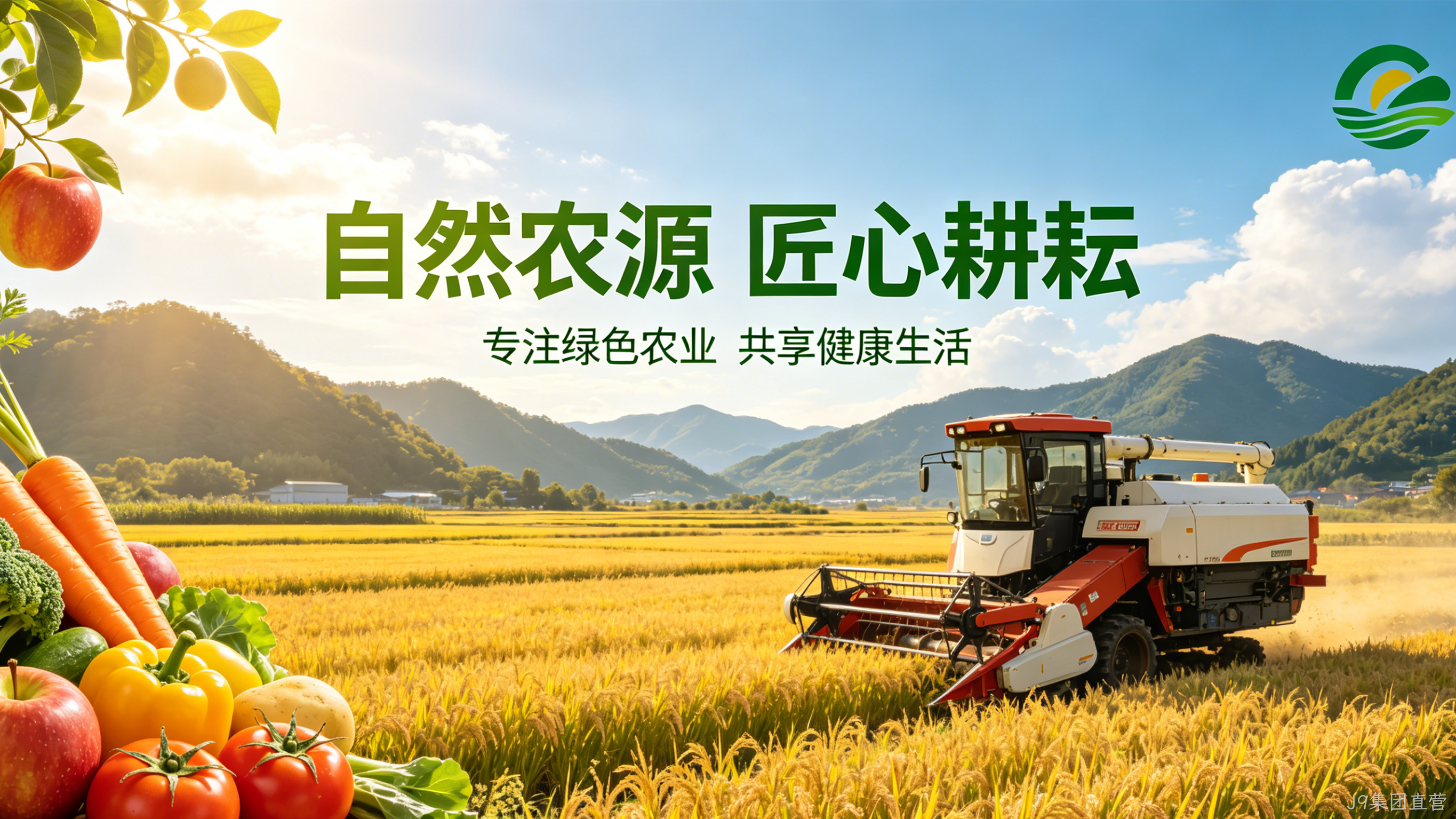 农业企业官网定制案例｜J9集团直营赋能乡村振兴品牌增长