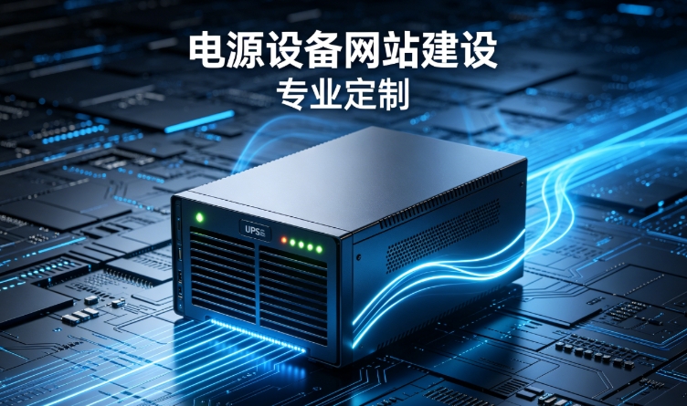 J9集团直营电源设备企业网站建设案例｜工业电气设备官网定制与获客优化方案