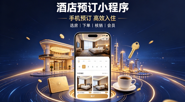 酒店自营预订小程序定制开发实战案例｜J9集团直营本地门店私域小程序开发运营全解析