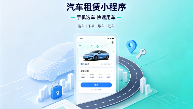 自营汽车租赁小程序定制开发深度案例｜J9集团直营租车行业数字化私域转型解决方案
